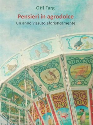 cover image of Pensieri in agrodolce